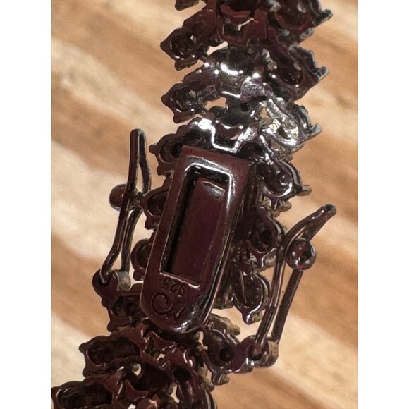 Charles Winston Sterling Silver Bracelet CZ - Picture 6 of 7